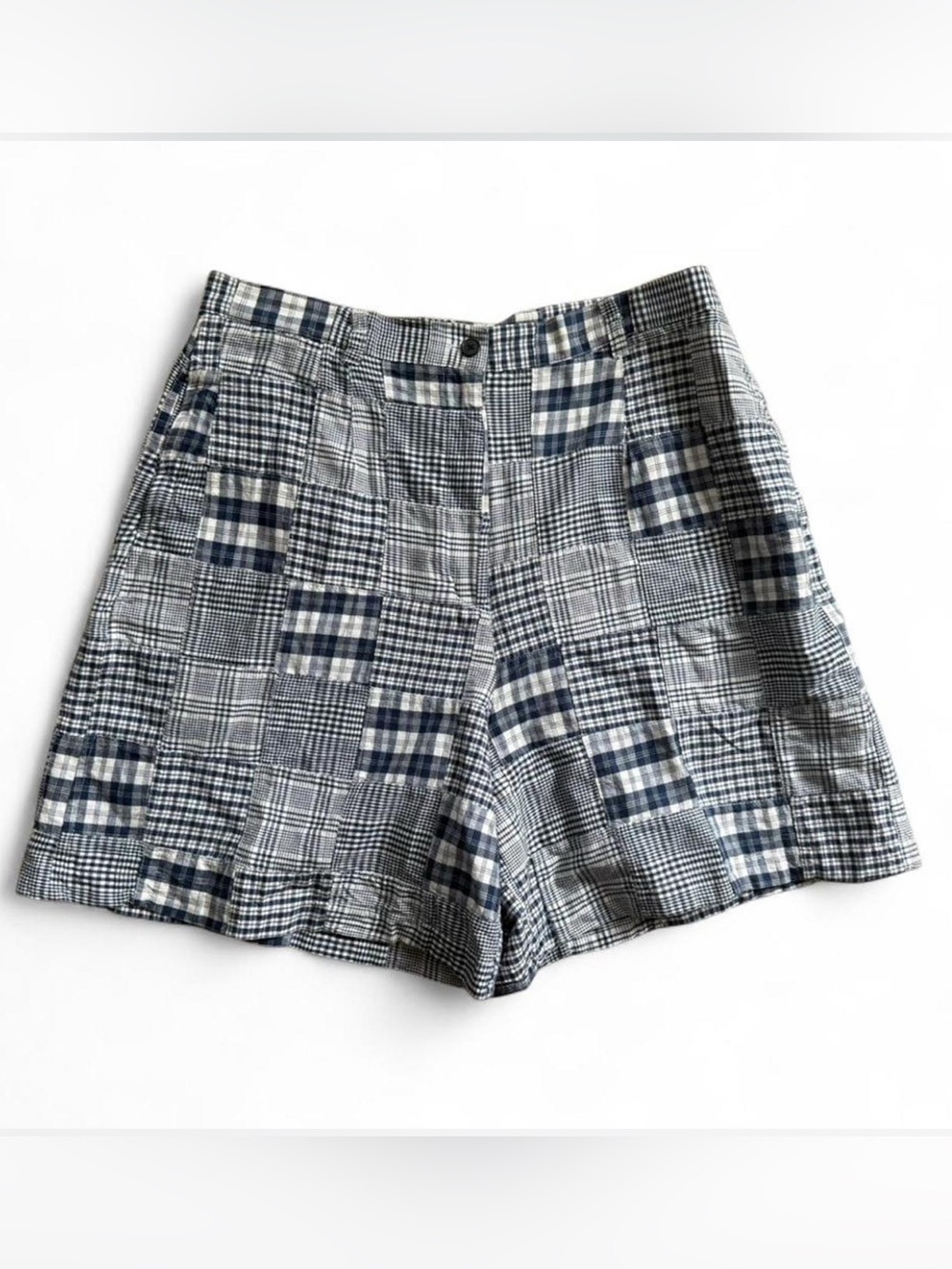 Lauren Ralph Lauren Patchwork Madras Shorts Size 14